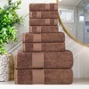 Cotton Heavyweight Ultra-Plush Luxury Towel Set by Blue Nile Mills - 2 of 4
