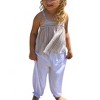 Girl's Isabella Gauze Pants - VIGNETTE - 2 of 3