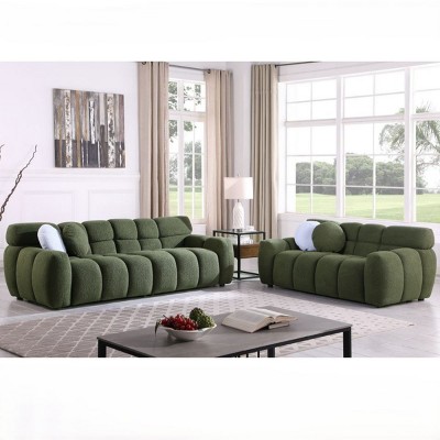 Cloud Couches,87"couch and loveseat set,long sofa,lounge sofa,Marshmallow Sofa With Wooden Frame,3 and 2 sofa set,Soft Sofa Furniture-Cuddlewood