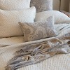 EY Essentials 20" x 26" Mila Alabaster Cotton Standard Sham - Machine Washable - 2 of 4