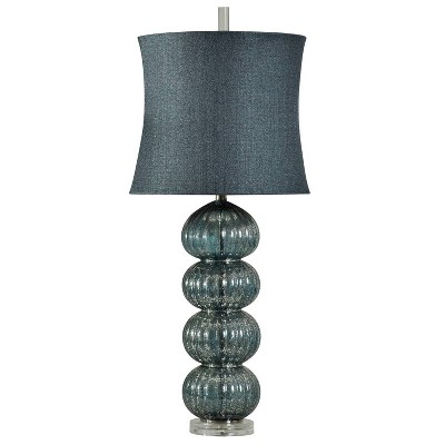 36" Jalo Table Lamp Dark Blue/Indigo - StyleCraft