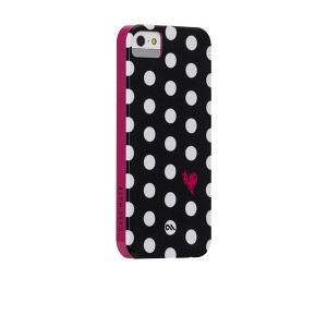 Case-Mate Barely There Prints Case for Apple iPhone 5/5S - Polka Love - 1 of 3