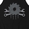 Men's - Instant Message - Tool Skull And Crossbones Graphic Tank Top - 2 of 4