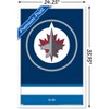Trends International NHL Winnipeg Jets - Logo 21 Framed Wall Poster Prints - 3 of 4