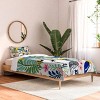 Deny Designs 2pc Twin/Twin XL 83 Oranges The Aviary Almanac Comforter and Sham Set - 2 of 4