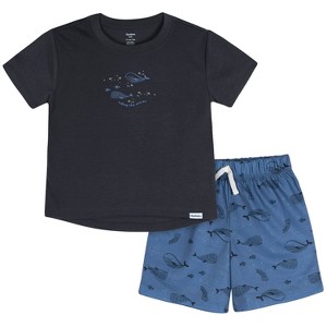Gerber Toddler Boys' 2-Piece Pajama Shorts Set - 1 of 4