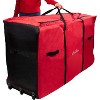 Camerons Christmas Tree Storage Bag - Rolling w Wheels, Heavy Duty 58"x24"x34" Storage Container w Durable Handles and Tight Zipper Closure - 2 of 3