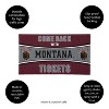 Evergreen Come Back with Tickets University of Montana 28" x 16" Woven PVC Indoor Outdoor Doormat - 3 of 4