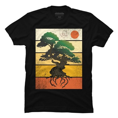 Men's Design By Humans A Summer Tree #2 By jun_salazar216 T-Shirt