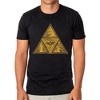 Seven Times Six The Legend of Zelda T-Shirt Men's Triforce Symbol Graphic Print Tee - 2 of 4