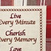 Park Designs Live Every Minute Dishtowel Set of 2 - 3 of 3