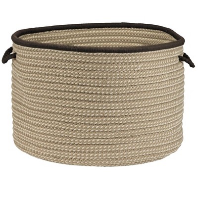 Colonial Mills Boat House Utility Basket, 14 by 10-Inch, Brown