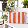 Tramull Horizon Stripe Pillow 14x20 Inches, Indoor Outdoor Decorative Pillow Cover, Water Resistant Solarium Polyester - 2 of 4