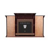 Tennyson Electric Fireplace with Bookcases - SEI - 4 of 4