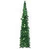 vidaXL Pop-up Christmas Tree Green PET 47.2 in Collapsible - Green 4 x 1 ft - 2 of 4