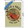 Trends International Disney The Lion King 30th - Wild & Free Framed Wall Poster Prints - 3 of 4