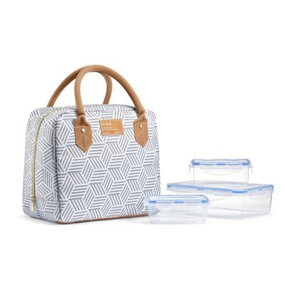 Fit & Fresh Bloomington Lunch Tote - Gray