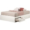 HomeStock Mates Bed with 3 Drawers Blueberry Summer Breeze - 2 of 4