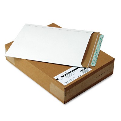 Quality Park Photo/Document Mailer Redi-Strip Side Seam 11 x 13 1/2 White 25/Box 64016