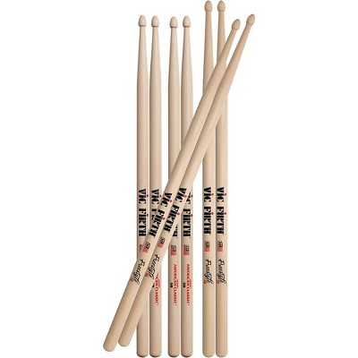 Vic Firth Freestyle Drum Stick Value Pack 5B Wood