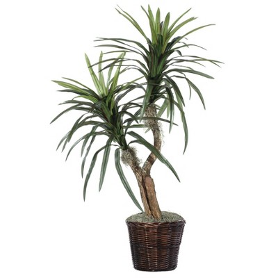 4' Artificial Marginata Bush - Vickerman