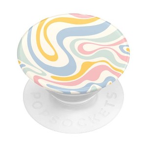 PopSockets PopGrip Cell Phone Grip & Stand - Soft Waves - 1 of 4
