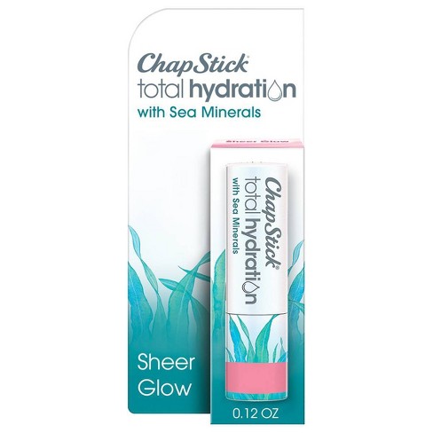 Chapstick Total Hydration Sea Minerals Sheer Glow Tinted Lip Balm - 0.12oz - image 1 of 4