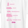Women's - Barbie - Barbie Vehicles Short Sleeve Graphic T-Shirt - 2 of 4