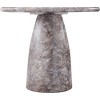 Meridian Furniture,Cosenza 36" Marble Finish Concrete Dining Table - 3 of 4