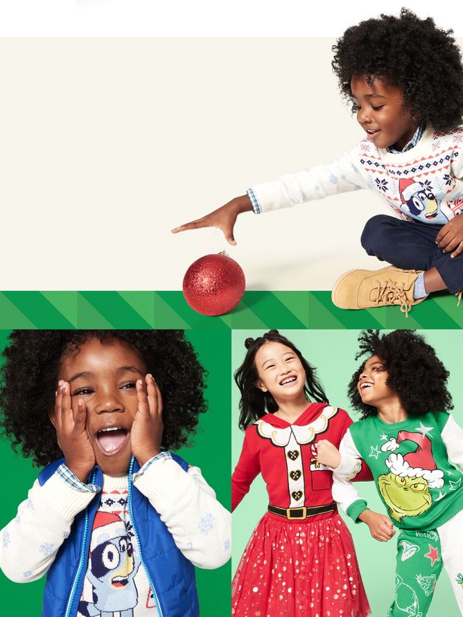 Children's holiday clothes on sale sale