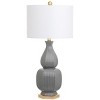 Cleo Table Lamp (Set of 2) - 31.5 Inch Height - LIT4512 - Grey/Gold - Safavieh - 4 of 4