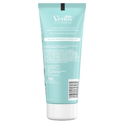 Venus + Rifle Paper Co. Sensitive Skin Women's Shaving Cream - 6oz