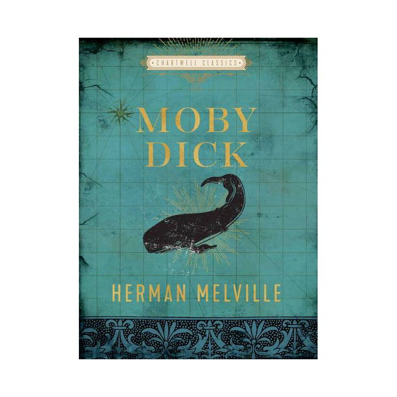 Moby Dick - (Chartwell Classics) by  Herman Melville (Hardcover), 1 of 2
