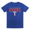 MLB Texas Rangers Toddler Boys' 2pk Gray T-Shirt - 3 of 3