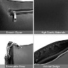 Paaaawaters Small Shoulder bag with 2 Removable Straps Cross Body Clutch Purse Handbag for Women - 4 of 4