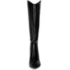 Allegra K Women's Pointed Toe Stiletto Heels Knee High Boots - 2 of 3