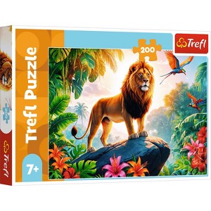 Trefl Kids King of the Jungle 200 Piece Puzzle - 1 of 3