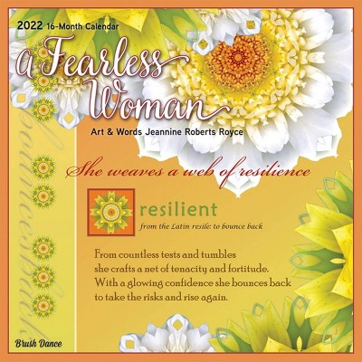 2022 Square Calendar A Fearless Woman - BrownTrout Publishers Inc