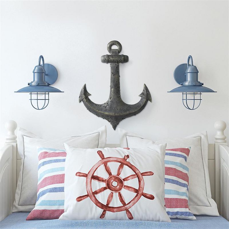 Design Toscano Ahoy There Maritime Anchor Wall Sculpture, 1 of 7