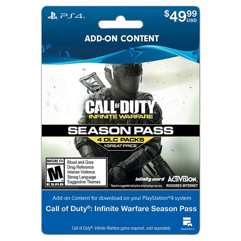 Call Of Duty Infinite Warfare Season Pass Playstation 4 Digital