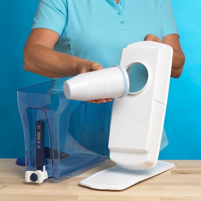ZeroWater 30 Cup Blue Water Filtration Dispenser with Activated Carbon Filter