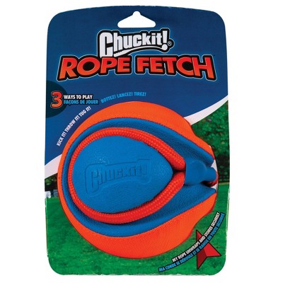 Photo 1 of Chuckit! Rope Fetch Dog Toy - Orange