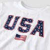 Baby Girls' USA Graphic T-Shirt - Cat & Jack™ White - 3 of 3