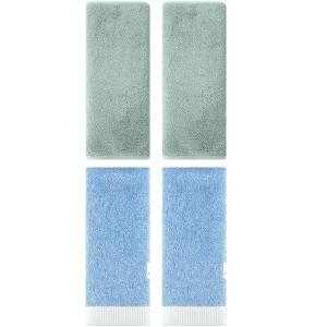REGALWOVEN 4 Pcs Kitchen Bath Soft Absorbent Hand Towel Set - 1 of 4