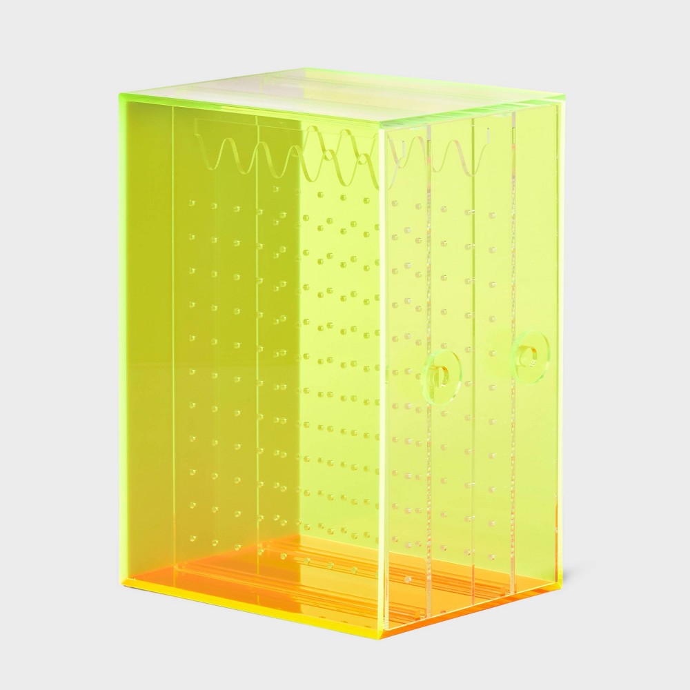 Large Acrylic Jewelry Tower with 2 Drawers - Wild Fable™ Neon