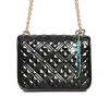 Unique Bargains Heart Star Handbag Charm Black Teal 1 Pc - 2 of 4