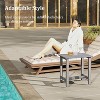MaseiKar Outdoor Side Table, HDPE Small Adirondack Side Tables, Outside End Table for Patio, Porch, Deck, Pool, Weather Resistant/Easy Maintenance - 4 of 4