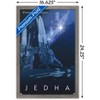 Trends International Star Wars: Jedha - Where It All Began by Russell Walks Framed Wall Poster Prints - 3 of 4