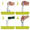 True Martini Atomizer Bar Mister with Refillable Canister and Funnel for Vermouth Spray, Glass Canister with Stainless Steel Case, 15ml Capacity - 4 of 4