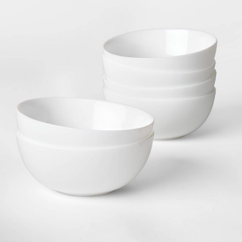 Set Of 4 Glass Cereal Bowls, Kitchen & Dining